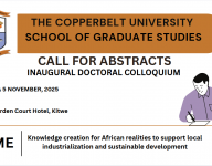 CALL FOR ABSTRACTS : INAUGURAL DOCTORAL COLLOQUIUM
